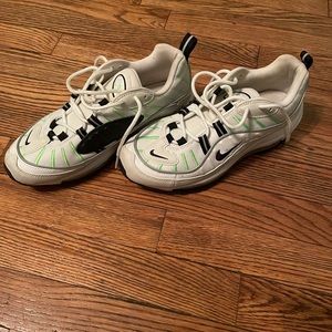 Nike Air Max 98 Shoes Summit White Electric Green